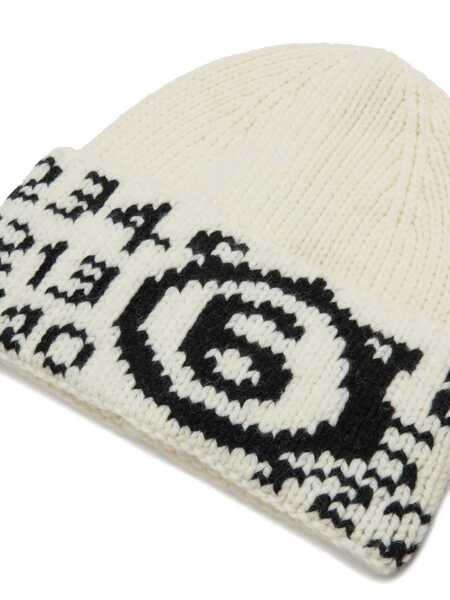 Palarii MM6 Maison Margiela Caps White Fete (BM 19500567) 3