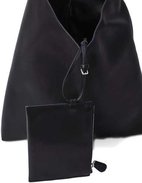 Genti de umar THE ROW Bindle Stitch Bag Small BLACK Femei (BM 19501430) 4