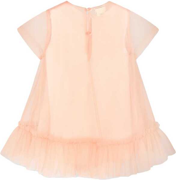 Rochii casual Fendi Tulle Dress PINK Fete (BM 19501466) 2