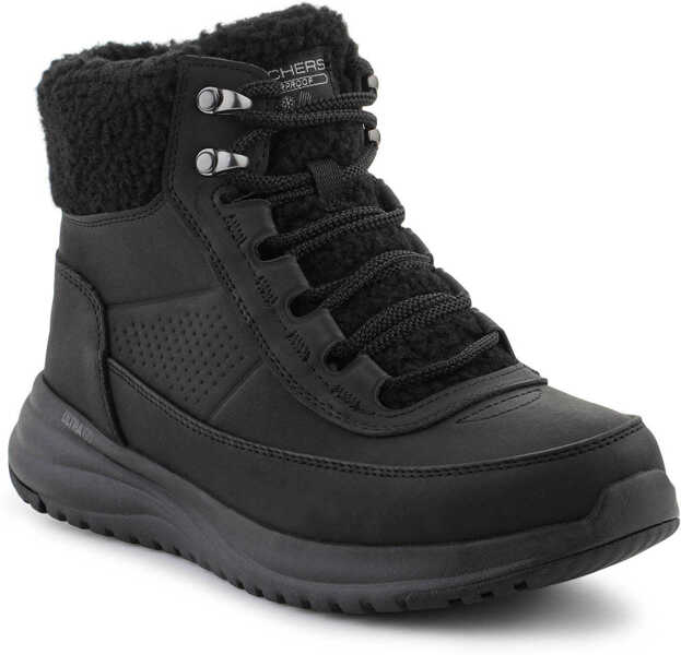 Cizme de iarna SKECHERS On-The-Go Stellar - Alpine Adventure Black Black Femei (BM 19501478) 1