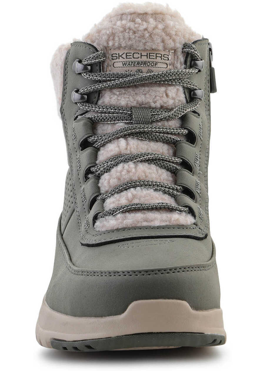 Cizme de iarna SKECHERS On-The-Go Stellar - Alpine Adventure Olive OLIWKOWY Femei (BM 19501481) 2