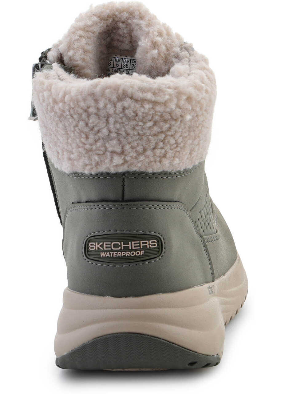 Cizme de iarna SKECHERS On-The-Go Stellar - Alpine Adventure Olive OLIWKOWY Femei (BM 19501481) 5