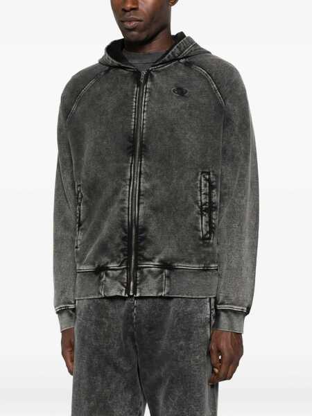 Bluze de trening Diesel Hooded zip Sweatshirt 9XXA Barbati (BM 19501496) 3