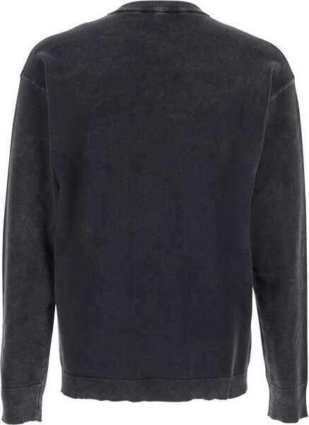 Pulovere casual Diesel Acid-wash crew-neck Sweatshirt 900 Barbati (BM 19501499) 2