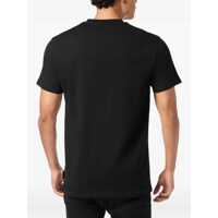 Tricouri Philipp Plein pentru Barbati - Tricouri Philipp Plein Crew-neck T-shirt BLACK/BLACK Barbati (BM 19501502) - B-mall.ro