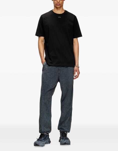 Tricouri Diesel T-adjust-marey T-shirt BLACK Barbati (BM 19501508) 2