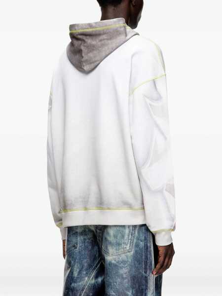 Bluze de trening Diesel Printed cotton Sweatshirt 97CA Barbati (BM 19501511) 4