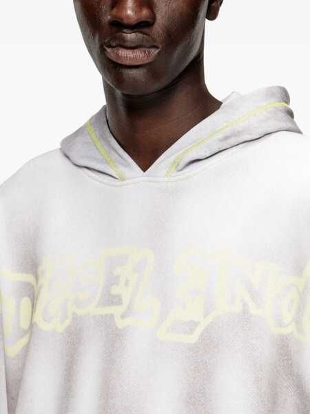 Bluze de trening Diesel Printed cotton Sweatshirt 97CA Barbati (BM 19501511) 5