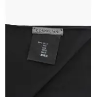 Esarfe pentru Barbati pagina 8 - Esarfe CORNELIANI Solid Color Pure Silk Pocket Square Black Barbati (BM 19501556) - B-mall.ro