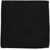 CORNELIANI Solid Color Pure Silk Pocket Square Black