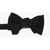 CORNELIANI Code Solid Color Jumbo Butterfly Bow Tie Black