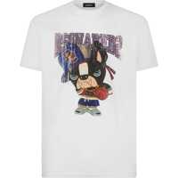 Tricouri Cotton Crew-Neck T-Shirt With Print Barbati