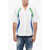 DSQUARED2 Short Sleeve Shirt With Contrasting Bands White