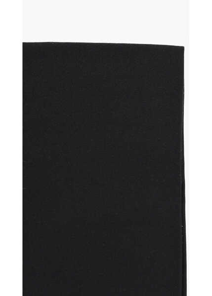 Esarfe CORNELIANI Solid Color Pure Silk Pocket Square Black Barbati (BM 19501604) 2