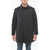 CORNELIANI Solid Color Gladys Jacket With Removable Inner Lining Midnight Blue