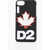 DSQUARED2 Embossed Logo Iphone 8 Plus Case With Mirror Black