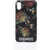 DSQUARED2 Eco-Leather Iphone X Case With Floral Motif Black