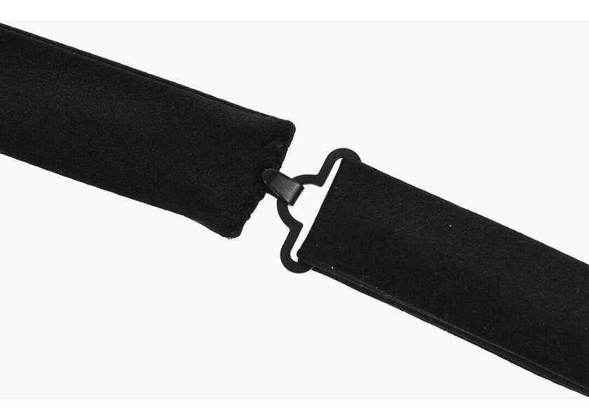 Papioane CORNELIANI Silk Self Bow-Tie Black Barbati (BM 19501664) 3