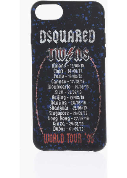 Huse mobil & tablete DSQUARED2 Iphone 8 Plus World Tour Case Black Barbati (BM 19501676) 1