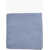 CORNELIANI Silk Pocket Square With Micro Motifs Blue