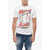 DSQUARED2 Cotton Crew-Neck T-Shirt With Print White