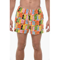 Sorturi de baie All-Over Logo Chenille Swim Shorts Barbati