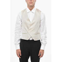 Veste costum Embroidered Silk Double Breasted Waistcoat Barbati