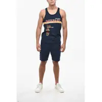 Maiouri pentru Barbati - Maiouri DSQUARED2 Printed Tank Top Blue Barbati (BM 19502759) - B-mall.ro