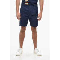 Pantaloni scurti Gabardine Cotton Shorts With Belt Loops Barbati
