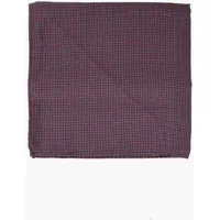 Esarfe Silk Pocket Square With Micro Patterns Barbati