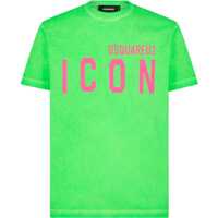 Tricouri Icon Cotton Crew-Neck T-Shirt With Print Barbati