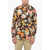 DSQUARED2 Floral-Motif Shorts Sleeve Shirt Multicolor