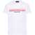 DSQUARED2 Cotton Crew-Neck T-Shirt With Logo Print White