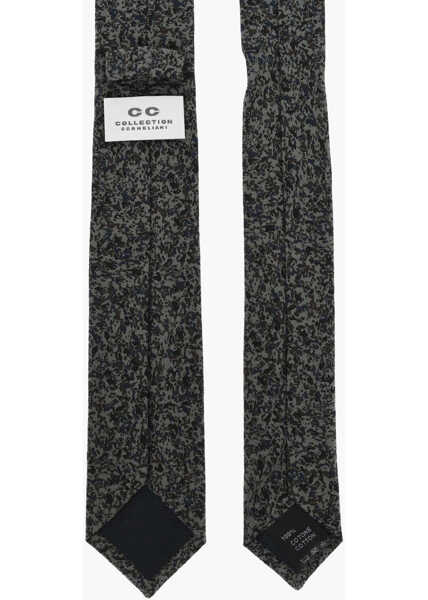 Cravate CORNELIANI Cc Collection Patterned Cotton Tie Multicolor Barbati (BM 19502849) 3