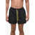 DSQUARED2 Pac Man Swim Shorts With Print Black