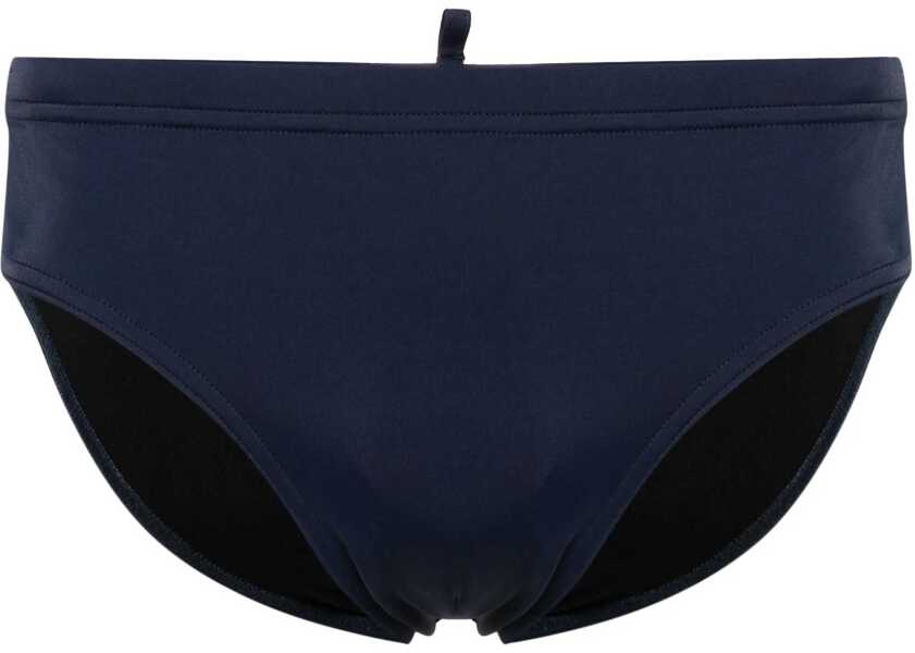 Slipi DSQUARED2 Solid Color Swim Brief Blue Barbati (BM 19502921) 1