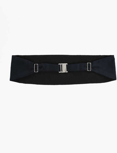 Curele CORNELIANI Cc Collection Pleated Satin Cummerbund Midnight Blue Barbati (BM 19502936) 3