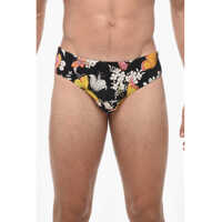 Slipi Printed Butterfly Swimsuit Slip Barbati