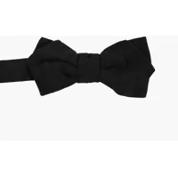 Papioane Code Silk Diamond Point Bow Tie Barbati