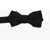 CORNELIANI Code Silk Diamond Point Bow Tie Black