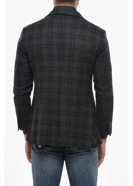 Sacouri CORNELIANI Cc Collection Virgin Wool Right Blazer Blue Barbati (BM 19503023) 2