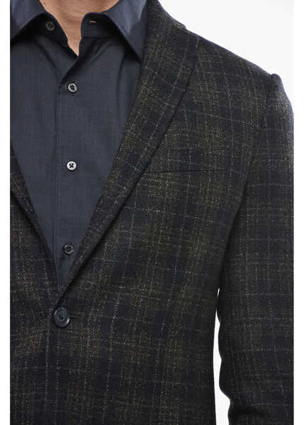 Sacouri CORNELIANI Cc Collection Virgin Wool Right Blazer Blue Barbati (BM 19503023) 3