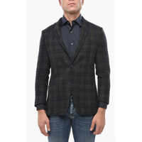 Sacouri Cc Collection Virgin Wool Right Blazer Barbati