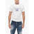 DSQUARED2 Cotton Crew-Neck T-Shirt With Print White