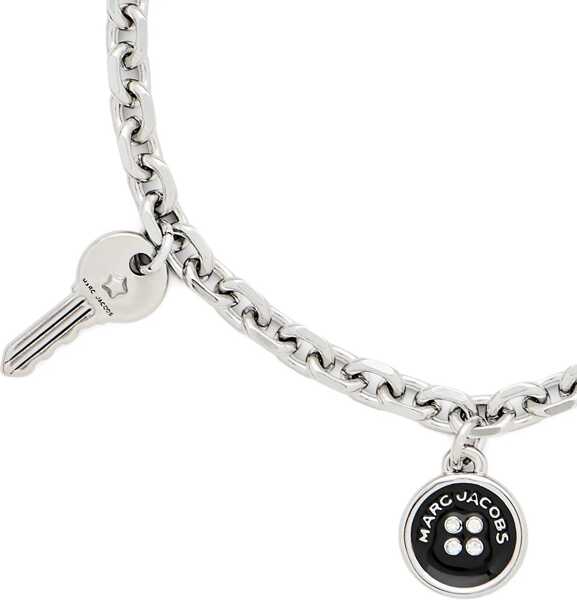 Bratari Marc Jacobs Button Charm Bracelet SILVER Femei (BM 19503125) 2