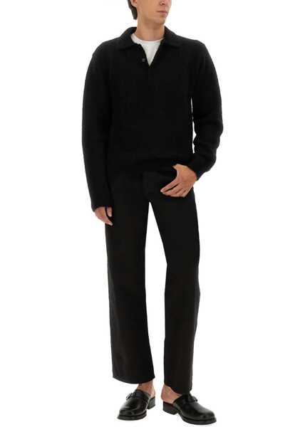 Blugi drepti SUNFLOWER Loose Pants BLACK Barbati (BM 19503143) 4