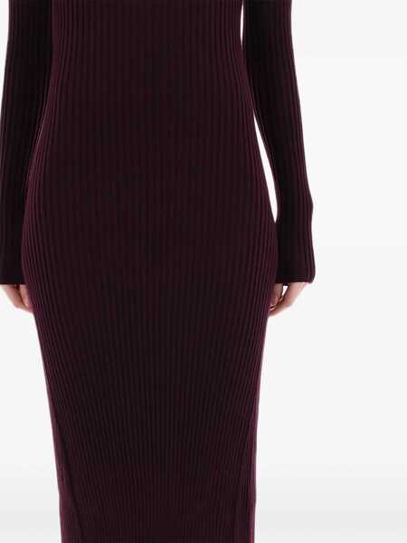Rochii casual HELMUT LANG Dress With Back Slit PURPLE Femei (BM 19503155) 2