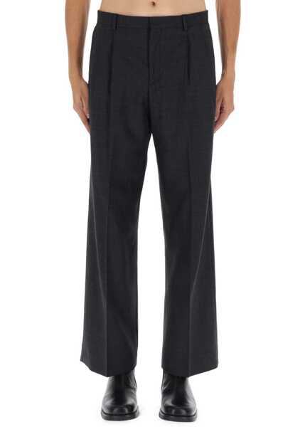 Pantaloni casual SUNFLOWER Wide Pleated Pants GREY Barbati (BM 19503200) 2