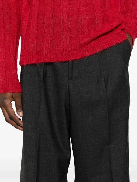 Pantaloni casual SUNFLOWER Wide Pleated Pants GREY Barbati (BM 19503200) 5