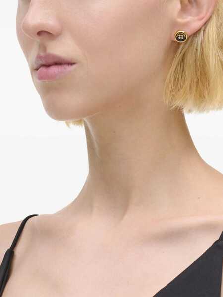 Cercei Marc Jacobs Button Stud Earrings GOLD Femei (BM 19503218) 4
